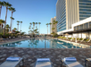 Outdoor Pool at DoubleTree by Hilton at the Entrance to Universal Orlando.