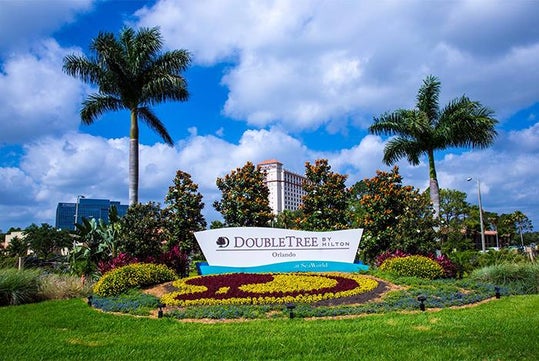 Doubletree by Hilton Orlando at SeaWorld, located just off International Drive.