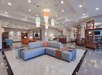 Lobby at Drury Inn & Suites Charlotte Arrowood.