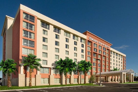 Hotel - Exterior View at Drury Inn & Suites Orlando near Universal Orlando Resort, FL.