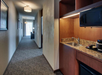 In-room kitchenette.