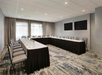 Board room set up.