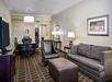 Sofa and Desk at Embassy Suites Downtown Tampa.