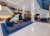 Spacious lobby.