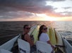 People on the boat in Chokoloskee Island, Florida.
