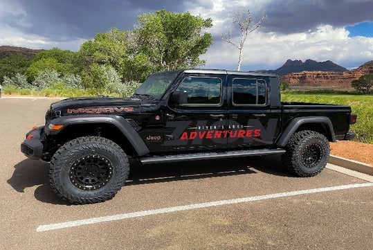 Ride in comfort in a Jeep Gladiator Mojave