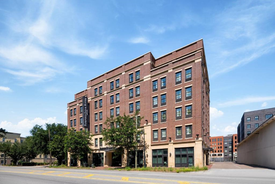 Hotel exterior view.