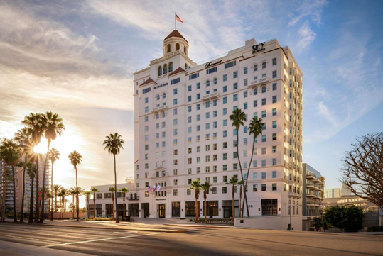 Hotel exterior.