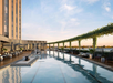 75-foot (23-metre) Outdoor pool overlooking the Mississippi at Four Seasons New Orleans.