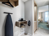 Stay polished with the convenience of an in-room ironing board.