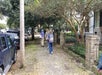 Walking on the old brick streets of the Garden District 