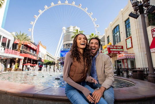 High Roller Observation Wheel: Early Evening Ticket with Go Las Vegas Explorer Pass
