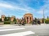 Roll past the architectural beauty of the Palace of Fine Arts.