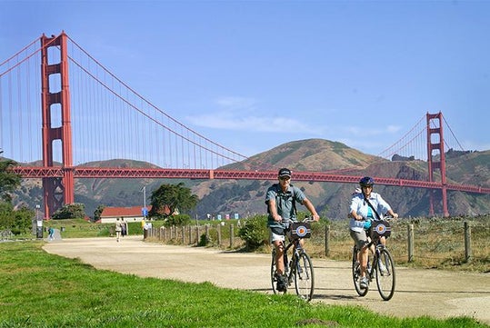 Awesome views of the Golden Gate Bridge.