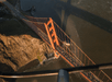 Aerial view of the Golden Gate Bridge in San Francisco, California, with water and land visible on both sides.