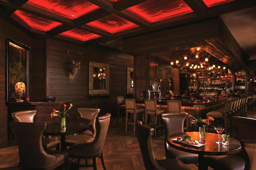 The Red Stag Grill, a restaurant on property