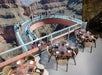 Scenic dining overlooking the Skywalk and canyon rim.