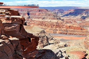 Skywalk at Eagles Point - Grand Canyon West Rim 5 in 1 Ground Tour on the Hualapai Indian Reservation in Las Vegas, Nevada
