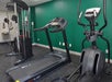 Fitness center.