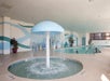 Indoor kiddie pool.