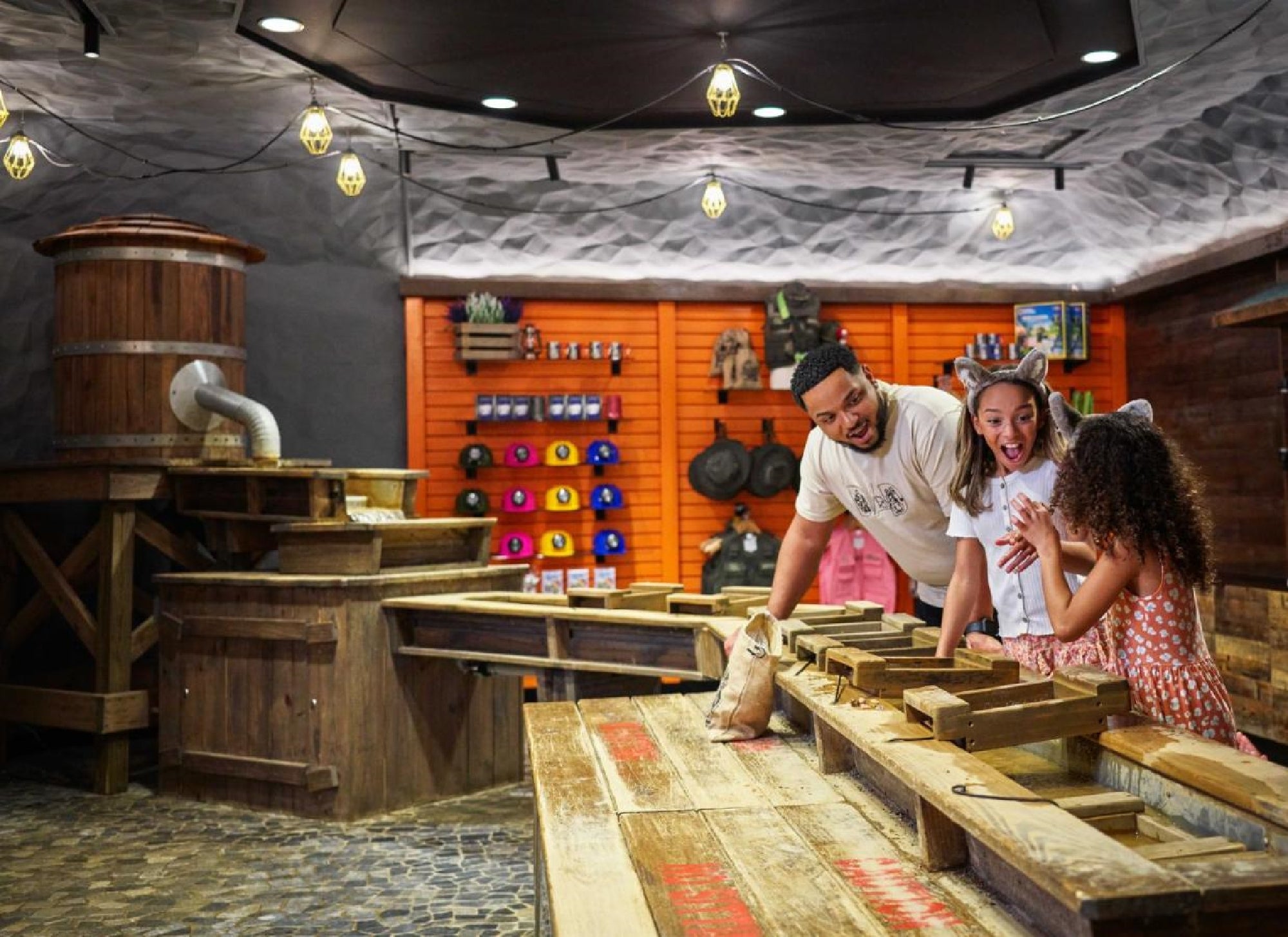 Kids activity room.