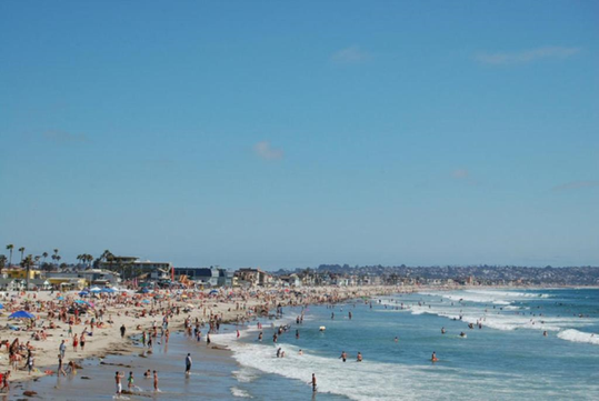 Mission Beach.