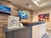 Front desk at Guy Harvey Resort St. Augustine Beach in St. Augustine, FL.