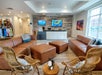 Lobby area with a gift shop and the reception desk at Guy Harvey Resort St. Augustine Beach.