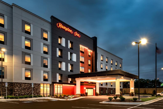 Exterior at Hampton Inn Baltimore Bayview Campus, MD.