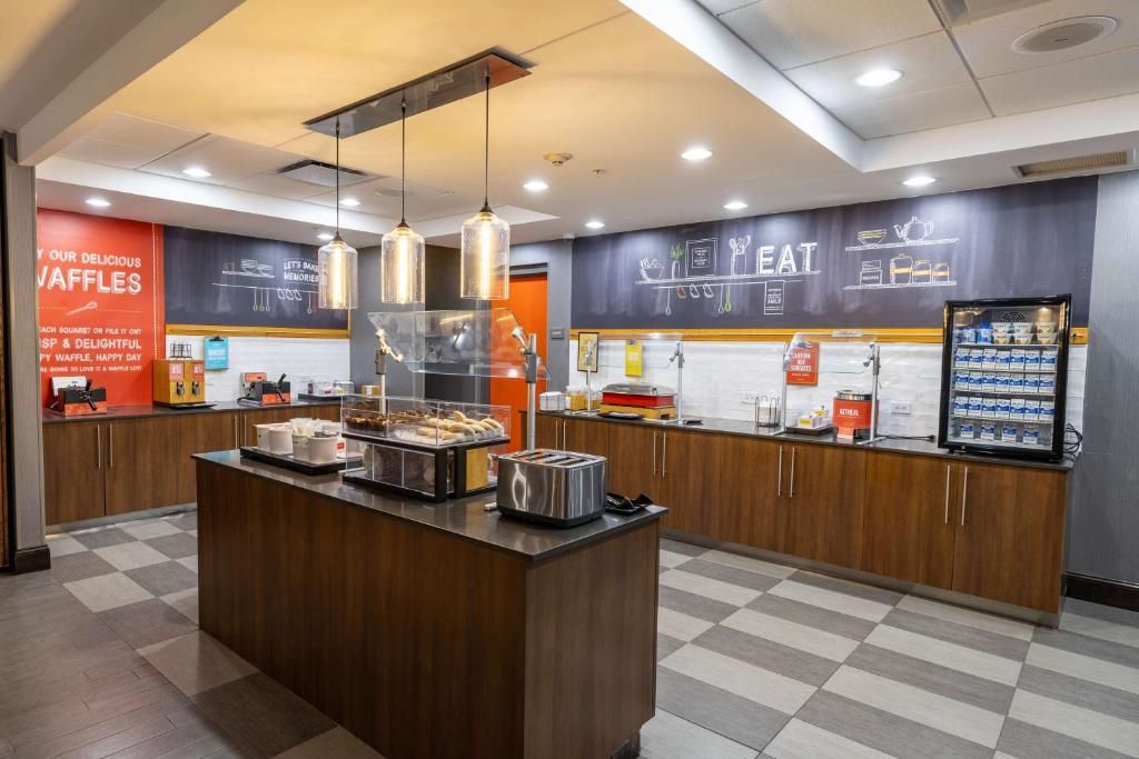 A welcoming breakfast area to start your day right