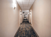 Inside corridors.