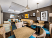 Breakfast dining area.