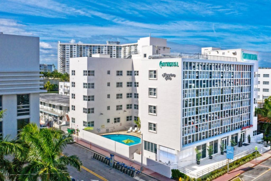 Exterior at Hampton Inn Miami Beach - Mid Beach, FL.