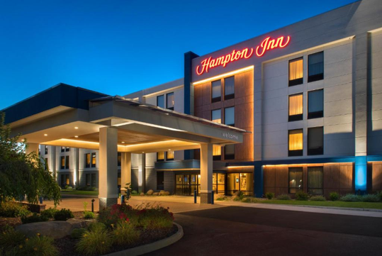 Exterior at Hampton Inn Middletown, NY.