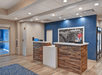 Front desk.