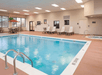 Indoor pool at Hampton Inn Muskegon, MI.