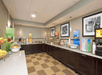 Breakfast area at Hampton Inn Muskegon, MI.