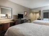 2 Double Beds at Hampton Inn Myrtle Beach West.