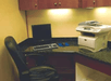 Business center at Hampton Inn Philadelphia/Voorhees.