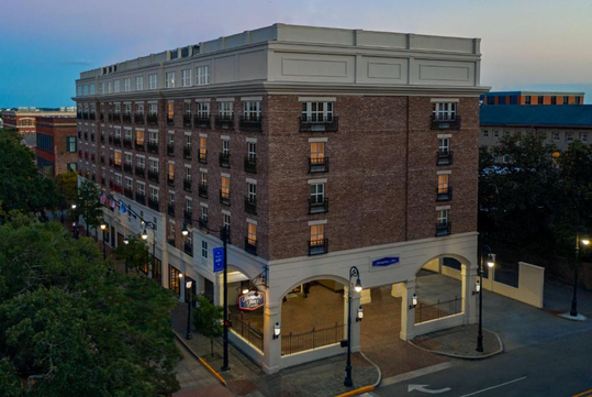 Hotel exterior view.