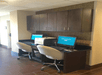 Business center at Hampton Inn Sevierville, TN. 