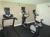 Fitness center.