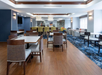 Hotel lounge area.