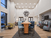 Lobby with plenty of seating options.