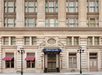 Hotel entrance at Hampton Inn & Suites Baltimore Inner Harbor, MD. 