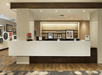 Front desk at Hampton Inn & Suites Dallas Downtown.