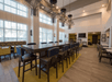 Lobby seating area.