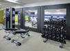 Fitness facility with different equipment.