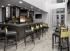 Bar lounge and seating area.