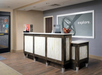 Front desk.